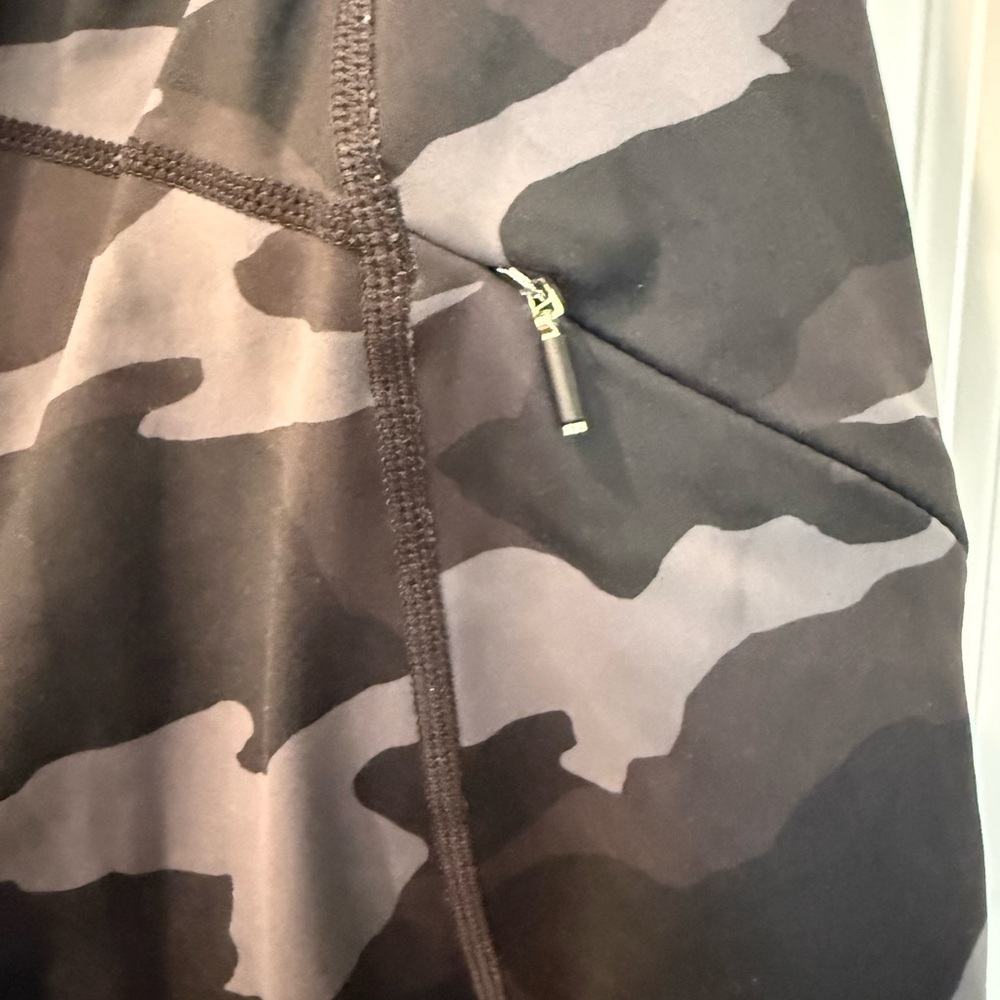 Athleta Black and Gray Camo Leggings - Picture 4 of 7